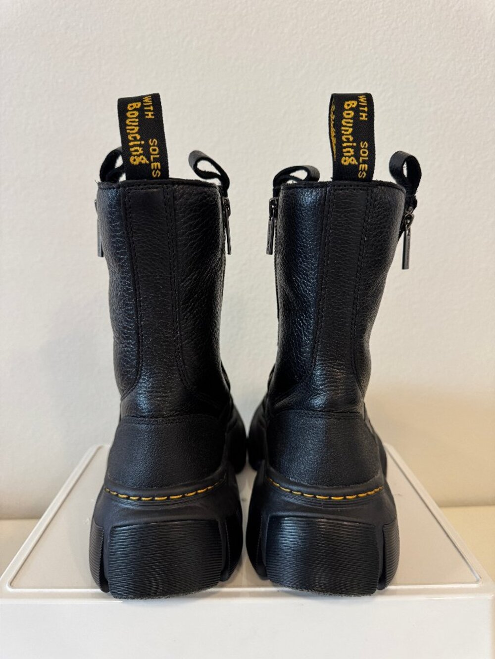 Dr. Martens DMXL Rigger Leather Boots Black US M 8 W 9 EU 41 NWOT - Picture 6 of 8